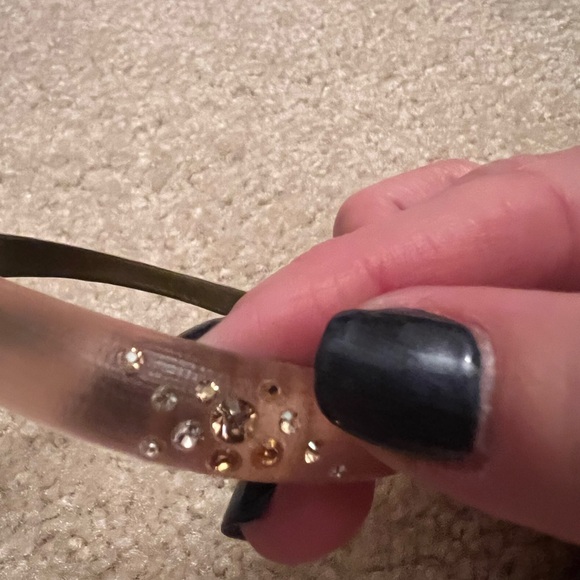 Alexis Bittar Rose and Gold Bangles - Picture 6 of 8